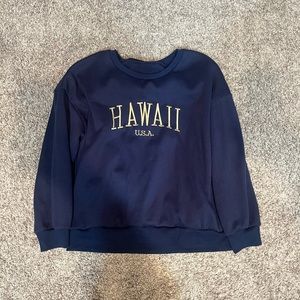 Blue Hawaii crewneck